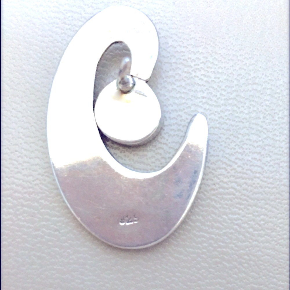 Turquoise and Sterling Earrings - Picture 4 of 5